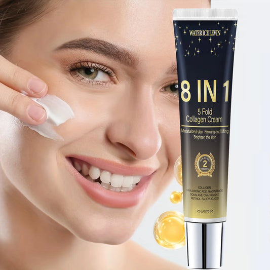 8-in-1 Collagen Cream – Hydrating, Firming & Brightening Formula Collagen Face Cream Peaceful Pleasures Health and Wellness