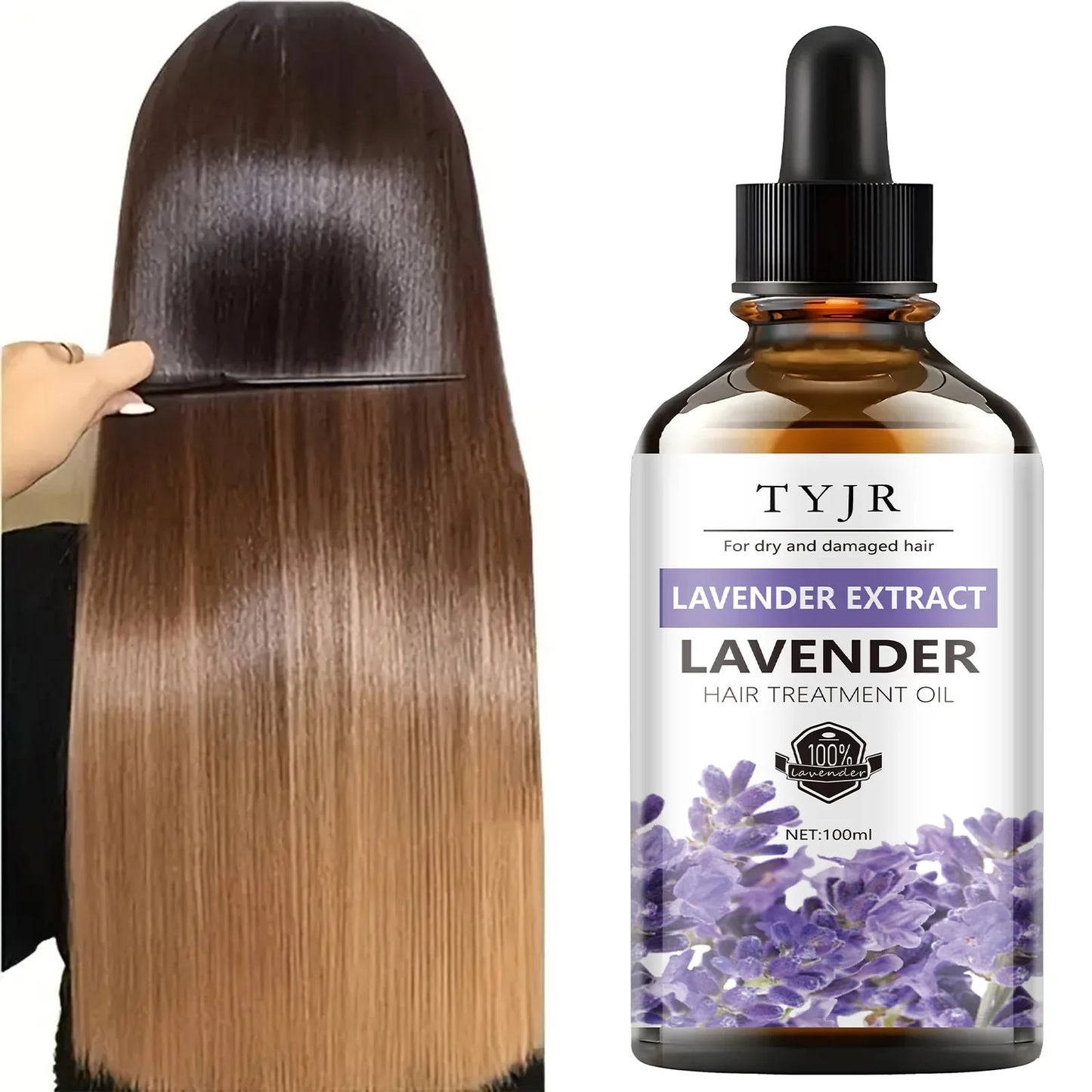 Pure Lavender Essential Oil – Skin, Hair, Massage & Diffuser