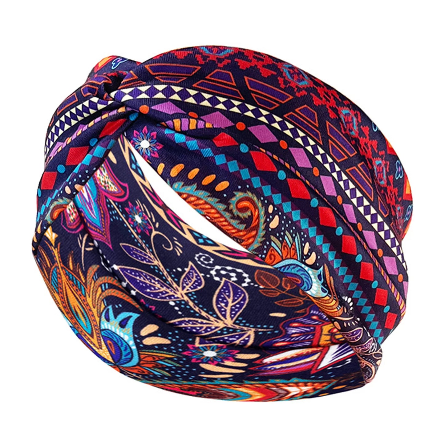 Women's Elastic Sports Headbands Running Fitness Headband Twisted Design Hairband for Workout Gym Yoga Hair Band Peaceful Pleasures Health and Wellness 22