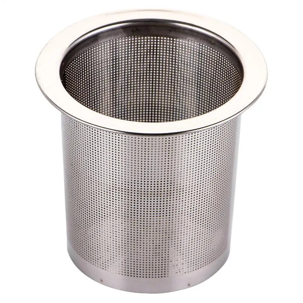 Stainless Steel Loose Leaf Tea Infuser Basket & Strainer