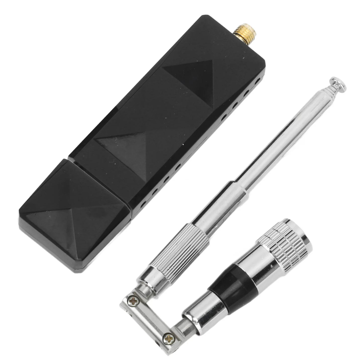 Portable AIS Receiver Dual Channel AIS Receiver USB Output with Antenna Stainless Steel Foldable Portable for Boat Marine Peaceful Pleasures Health and Wellness