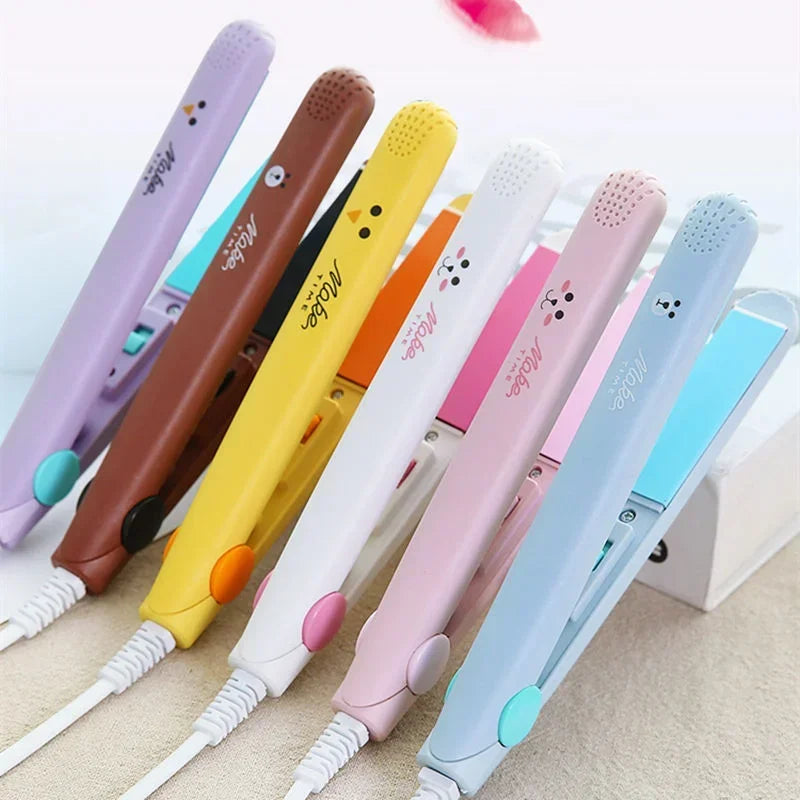 Mini Curling Iron – Pink Ionic Tourmaline Ceramic Hair Styler