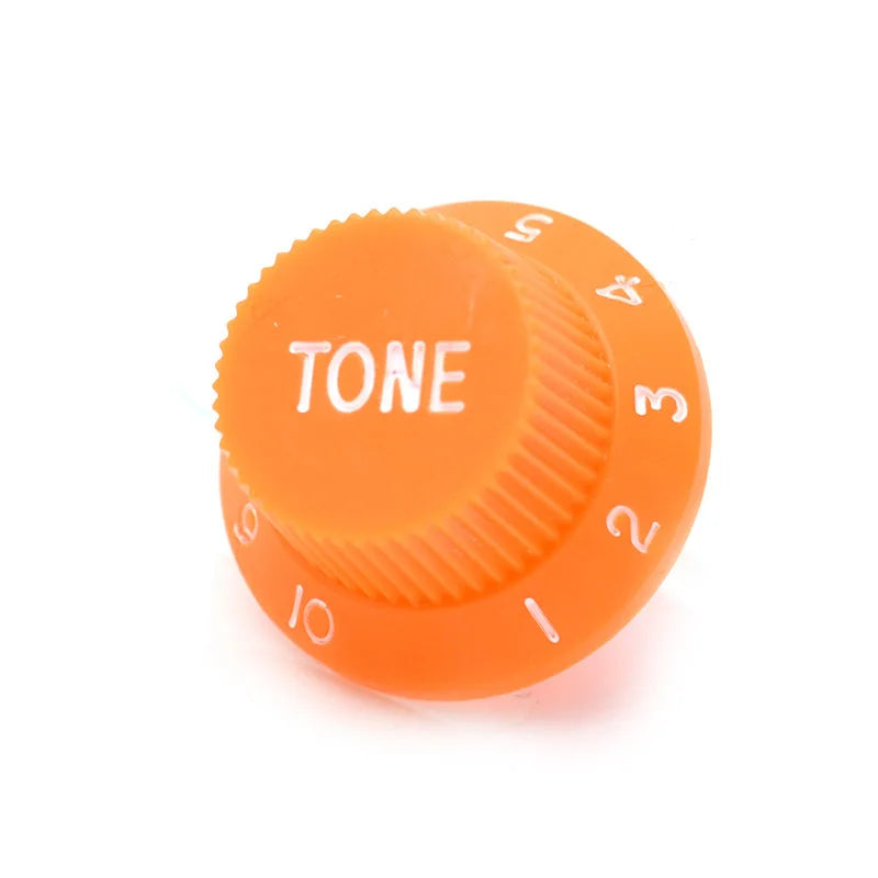 Black Plastic Volume Tone Control Knob Electric Guitar Pickup