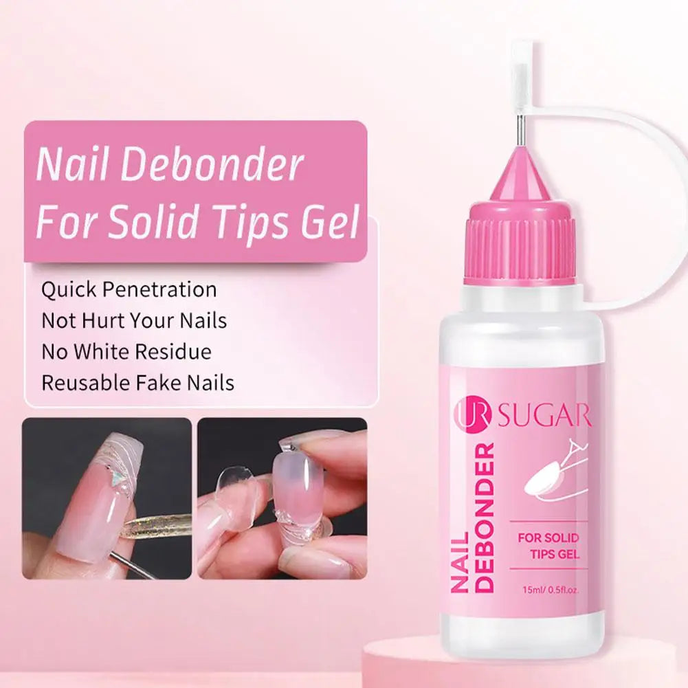 Nail Gel Glue Remover for Fast Dissolve Liquid Use Peaceful Pleasures Health and Wellness