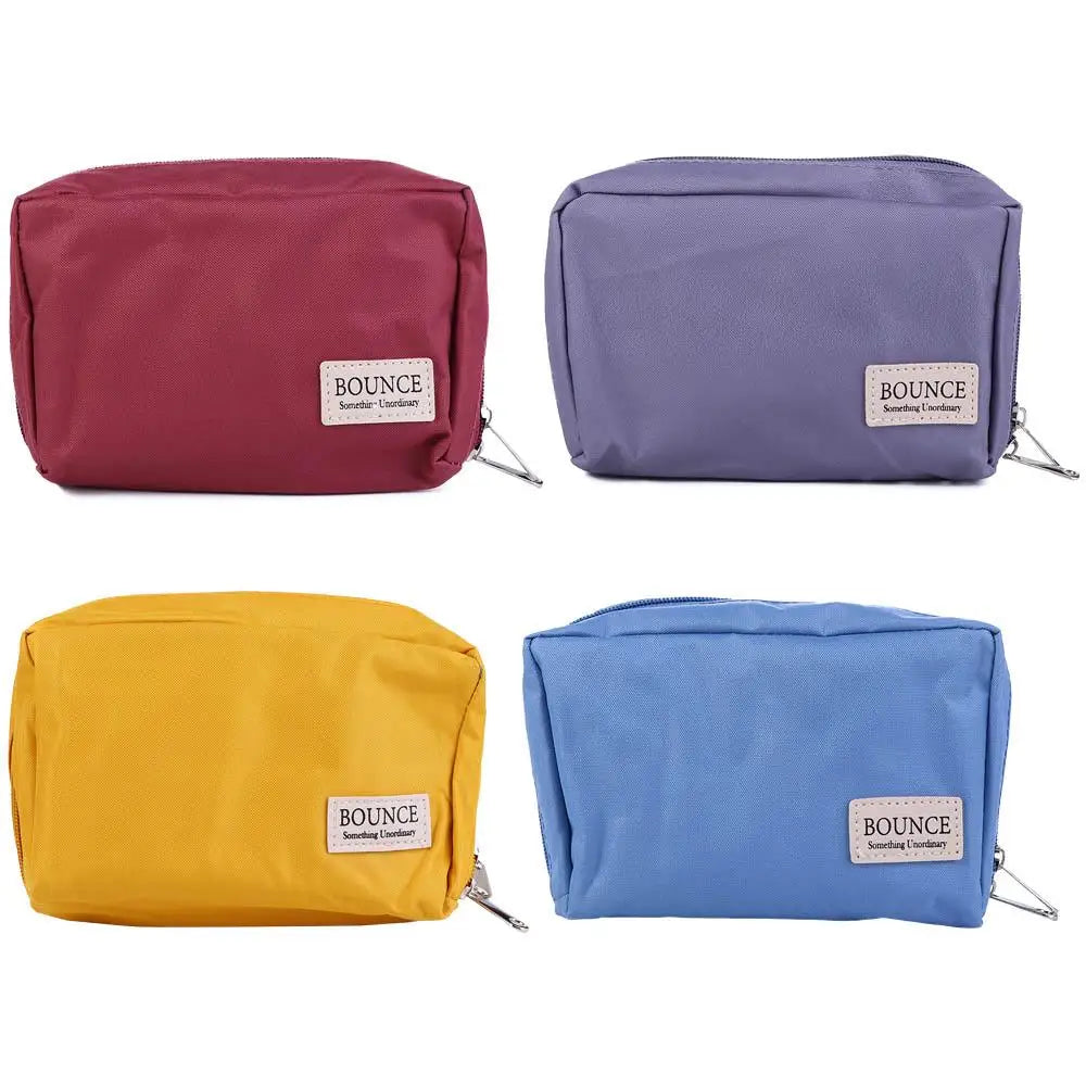 Nylon Zippered Storage Pouch – Cosmetic, Documents & Office