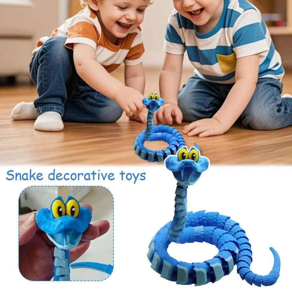Flexible Anime Snake Fidget Toy 40cm | Bendable Desk Decor