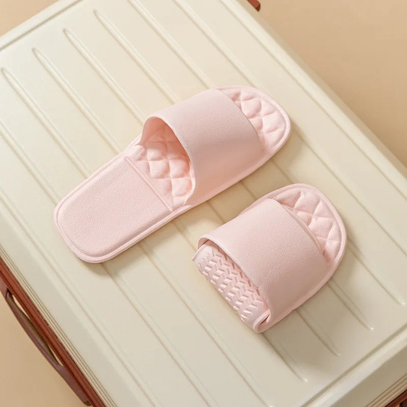 Foldable EVA Travel Slippers – Anti-Slip Quick-Dry Indoor Slides