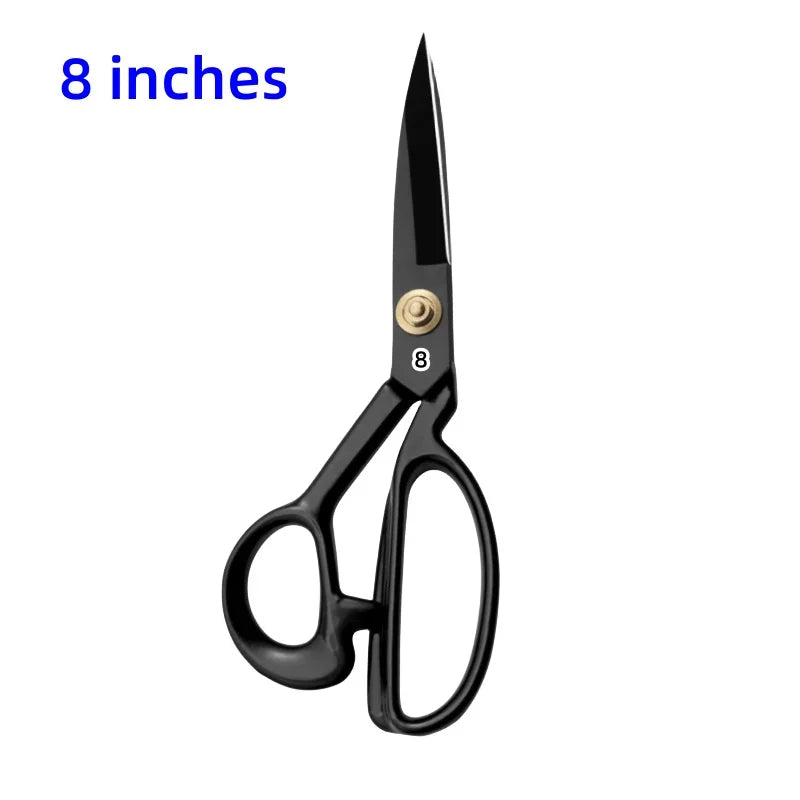Professional Tailor Scissors – Sharp Stainless Steel Fabric Shears Peaceful Pleasures Health and Wellness 8inch
