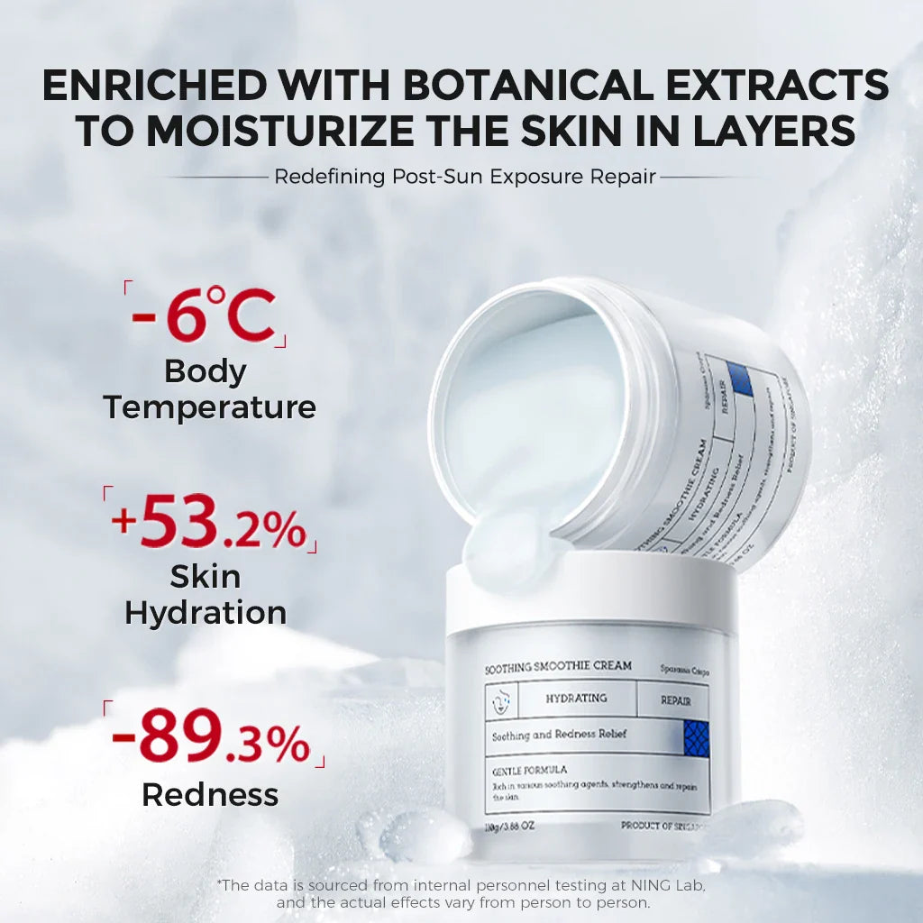 Ning Dermologie Soothing Smoothie Cream | Barrier Repair Moisturizer