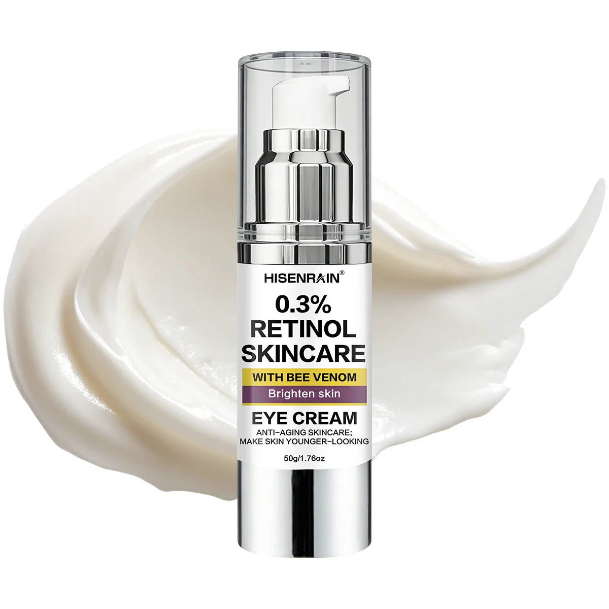 HISENRAIN Retinol Eye Cream – Brightening & Anti-Aging 50g