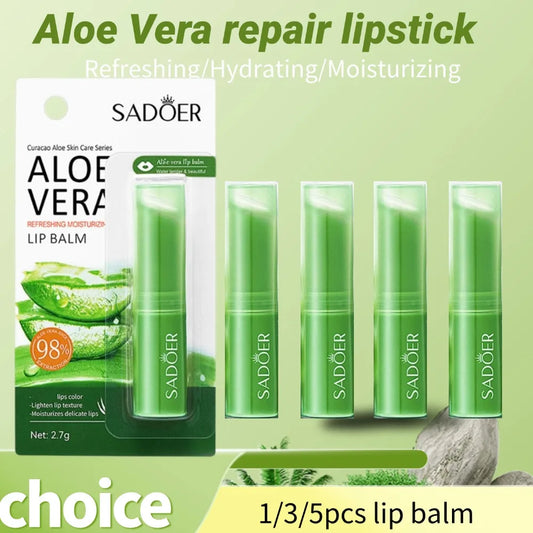 Aloe Vera Vitamin Lip Balm – Moisturizing & Protective 2.7g Lip Balm Oasis Select