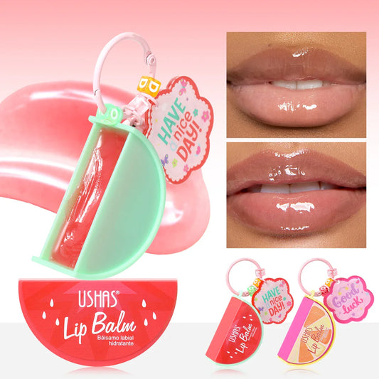 USHAS Fruit-Flavored Lip Balm | Moisturizing Charm Design Lip Balm Oasis Select