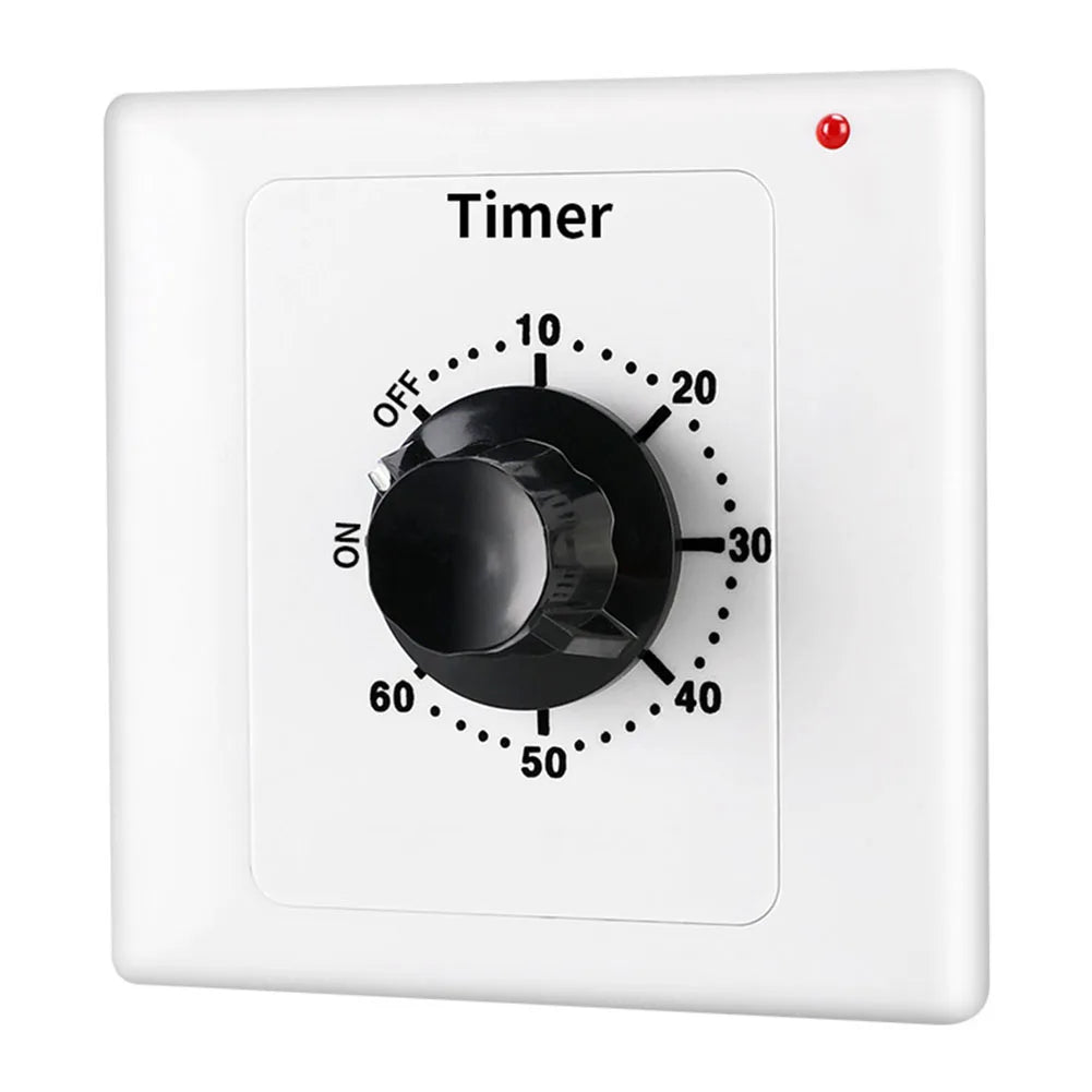 Digital Countdown Timer Switch Socket AC250V 15A – 1 to 120 Min