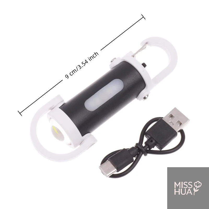 Rechargeable LED Keychain Flashlight – Waterproof Mini Light