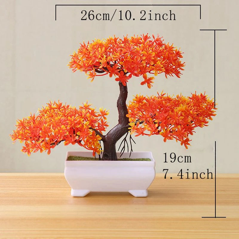 Artificial Bonsai Tree Fake Plant – Indoor & Outdoor Décor