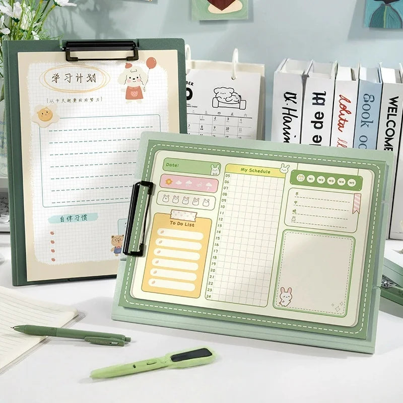 Foldable Plastic Clipboard with Storage Folder | A3 & A4