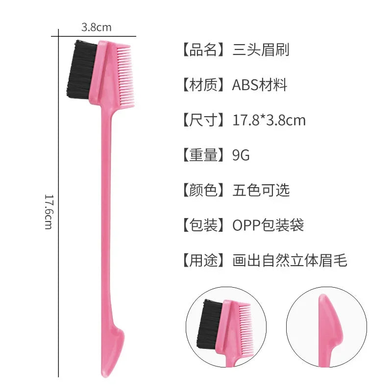 10sets Professional Shave Beard Brush, Barber Oil Head Shape Carving Cleaning Brush, Hairdressing Comb Tools Peaceful Pleasures Health and Wellness