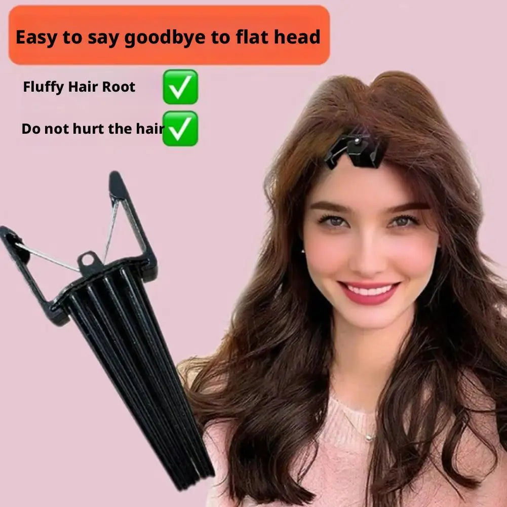 Hair Root Fluffy Clip Korean Unisex Root Booster Hairpin Hair Comb Instant High Skull Top Hair Styling Volumizer Peaceful Pleasures Health and Wellness