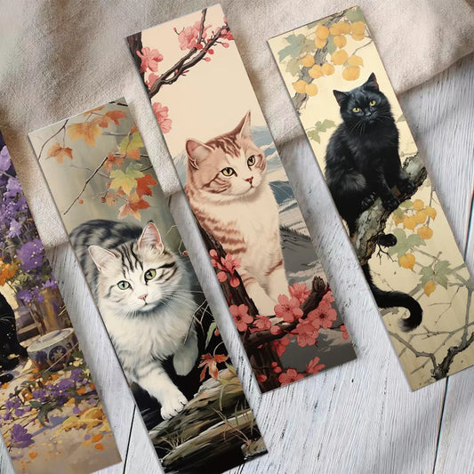 30 Sheets Vintage Japanese Cat Scrapbooking Supplies Minimalist Peaceful Pleasures Health and Wellness