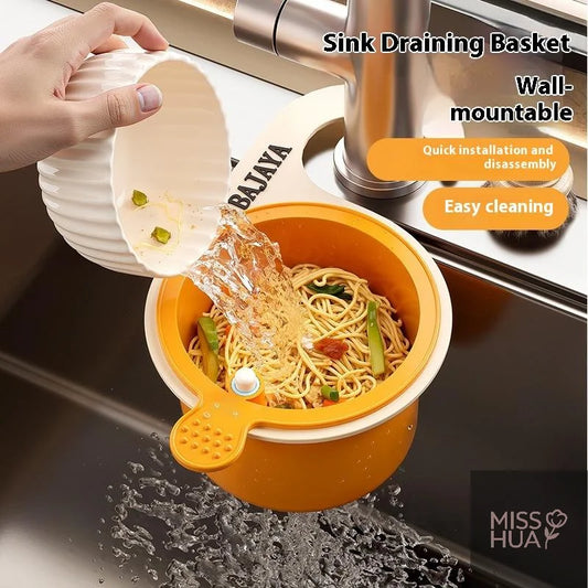 Hangable Kitchen Sink Drain Strainer Basket – Leak-Proof Sink Drain Strainer Peaceful Pleasures Health and Wellness