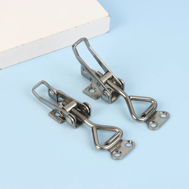 304 Stainless Steel Marine Deck Hasp Latch Lock Boat Fastener Marine Hasp Latch Peaceful Pleasures Health and Wellness