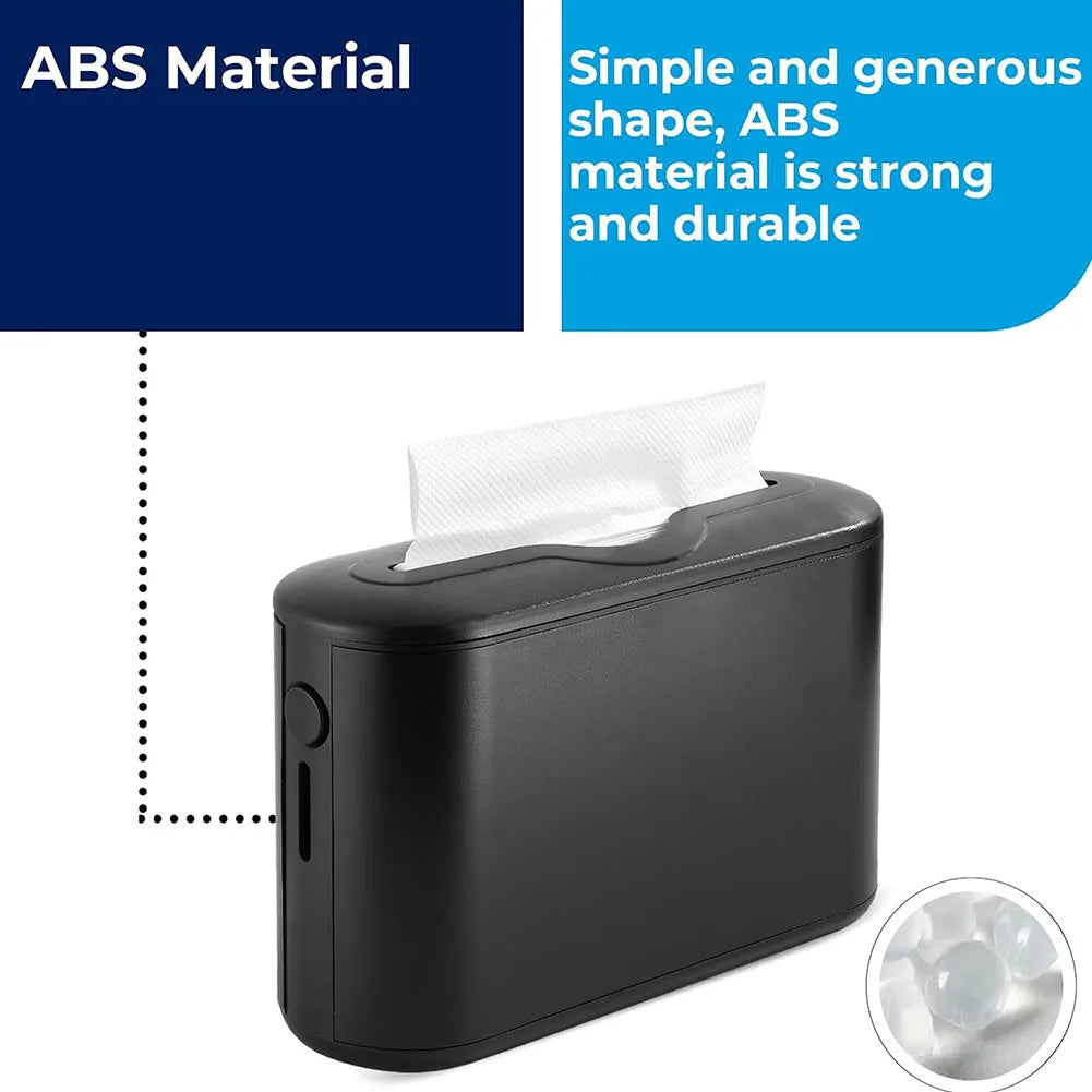 Countertop Paper Towel Dispenser Multifold Paper Towel Holder Hand Towel Dispenser Facial Napkin Holder for Bedroom Toilet Peaceful Pleasures Health and Wellness