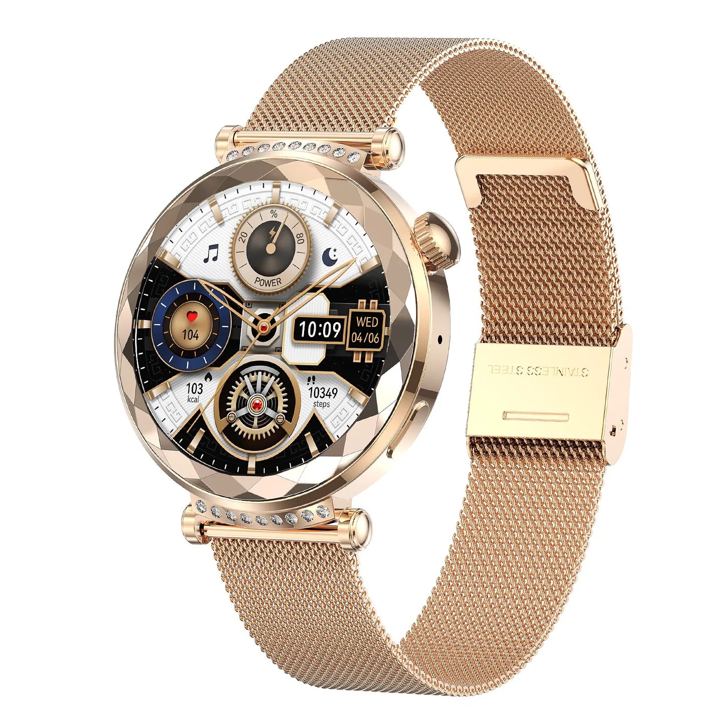 MINGCC HK88 Women's Smartwatch – AMOLED, NFC & Bluetooth
