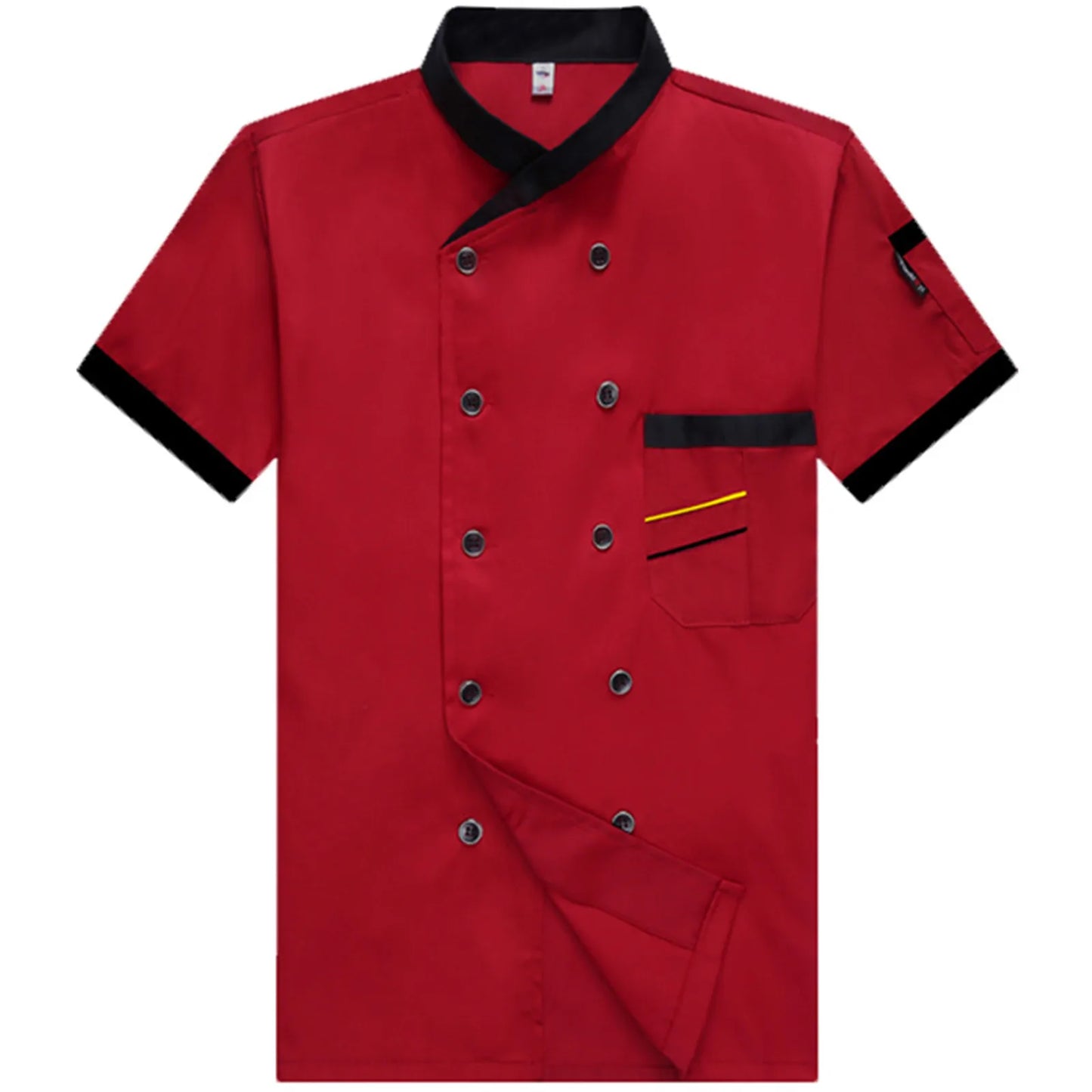Unisex Short Sleeve Chef Jacket | Kitchen Cooking Uniform