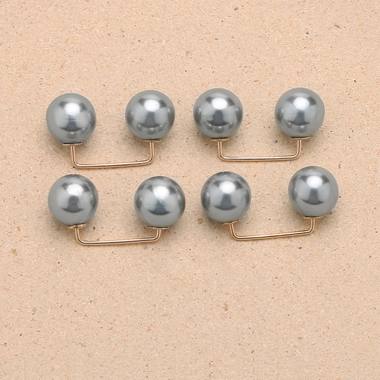 3Pcs Double-Headed Pearl Brooch Pin Neckline Cardigan Pearl Buckle Pin for Women Girls Wedding Party Decorations Peaceful Pleasures Health and Wellness