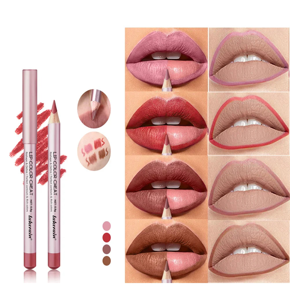 Waterproof Lip Liner Pencil – Long-Lasting & Moisturizing