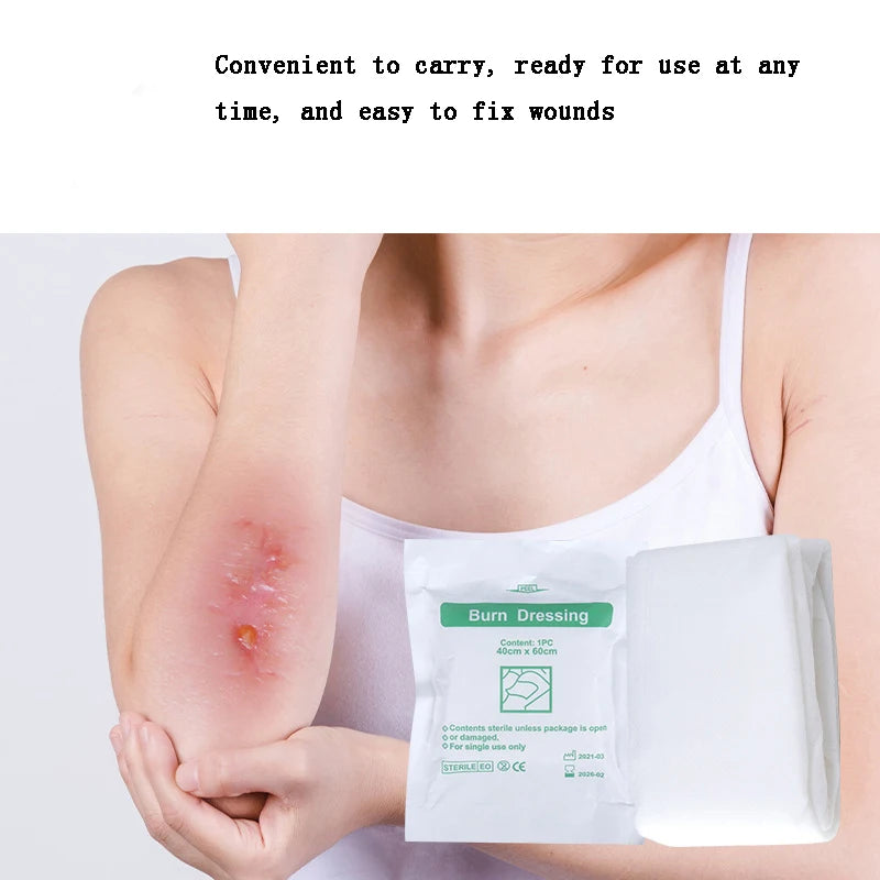 10-Pack First Aid Dressing Pads 60x40cm | Wound Bandaging Kit