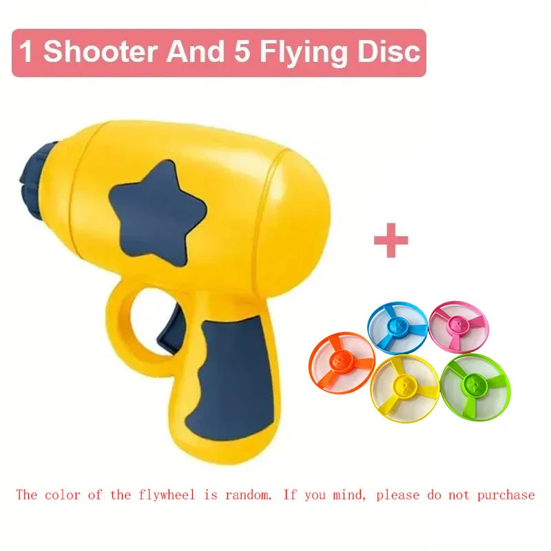 Mini Flying Disc Gun Cat Toy | Interactive Kitten Launch Toy