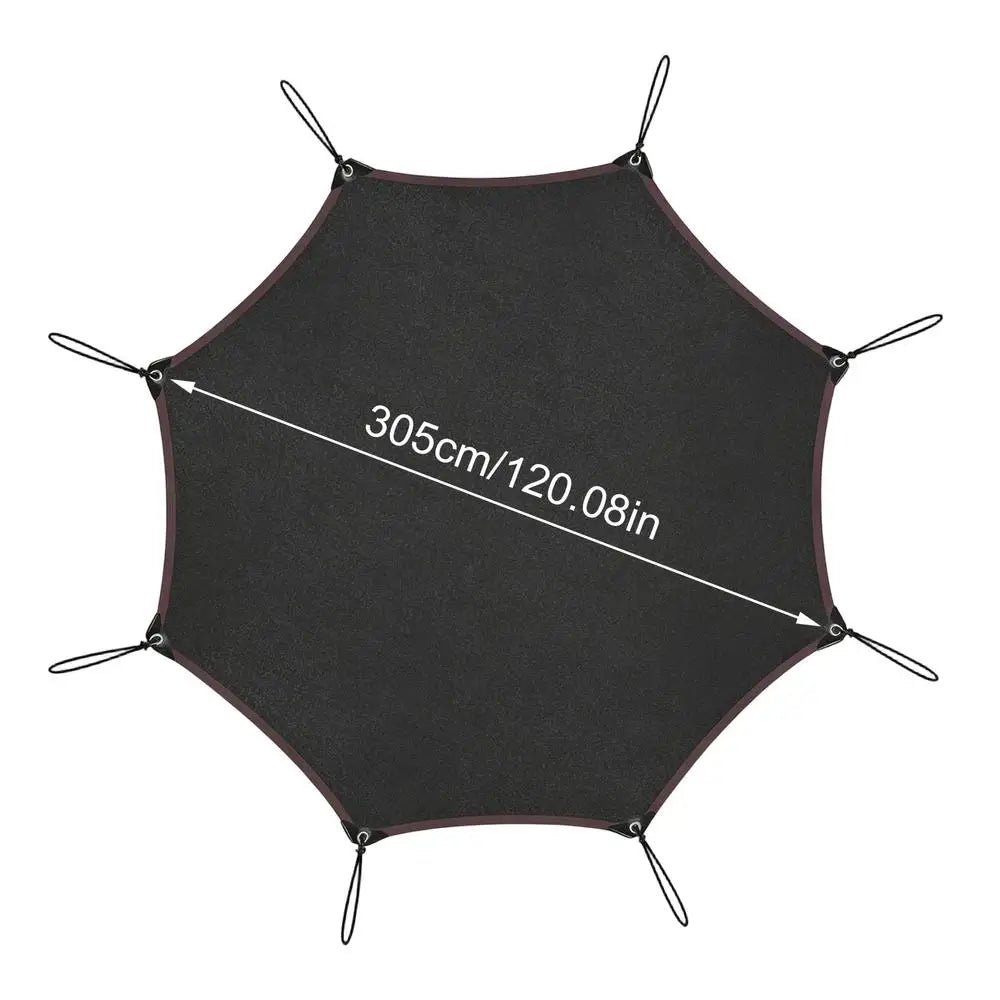 Trampoline Sunshade Cover 10/12/14 FT | UV & Weather Shield