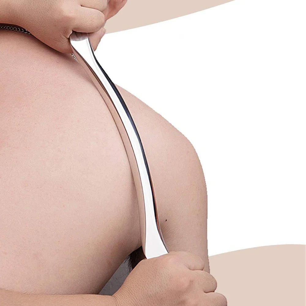 Gua Sha Stainless Steel Scraping Massage Tool | Large Muscles