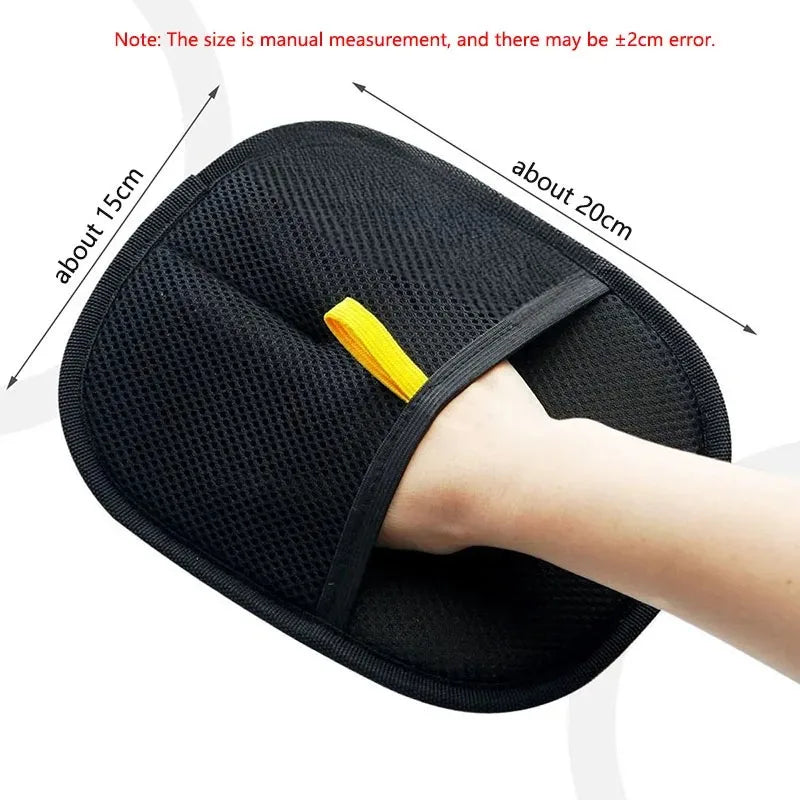 Pet Hair Removal Tools Reusable Gloves Pet Double Sided Beauty Gloves Carpet Removal Pet Fur Hair Pet Supplies Sofa Carpet Home Peaceful Pleasures Health and Wellness