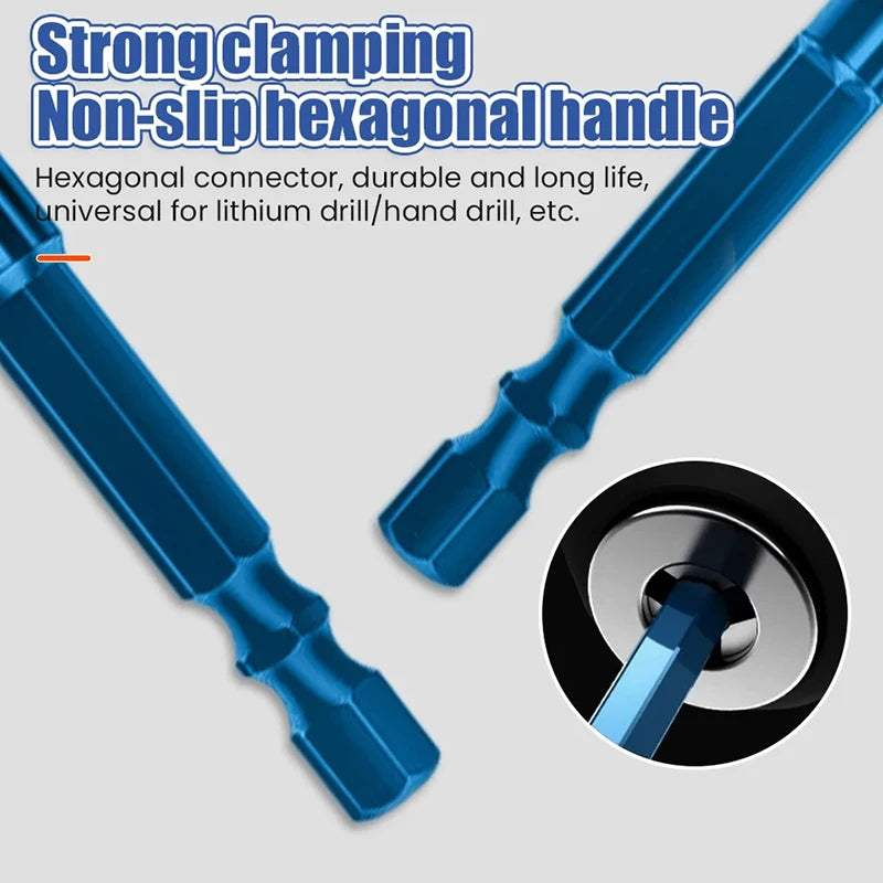 Superhard Drill Bit High-Strength Eccentric Twist Drill Bits Oblique Head Eccentric Glass Tile Drilling Concrete Drill Bit Set Peaceful Pleasures Health and Wellness