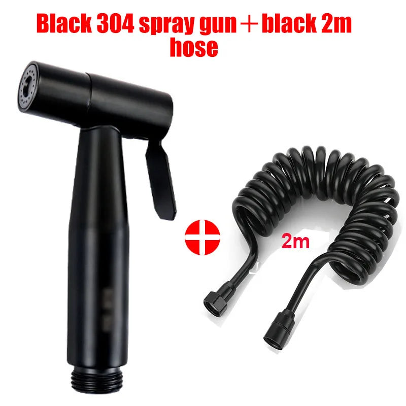 Handheld Bidet Sprayer | 304 Stainless Steel Dual Control Valve