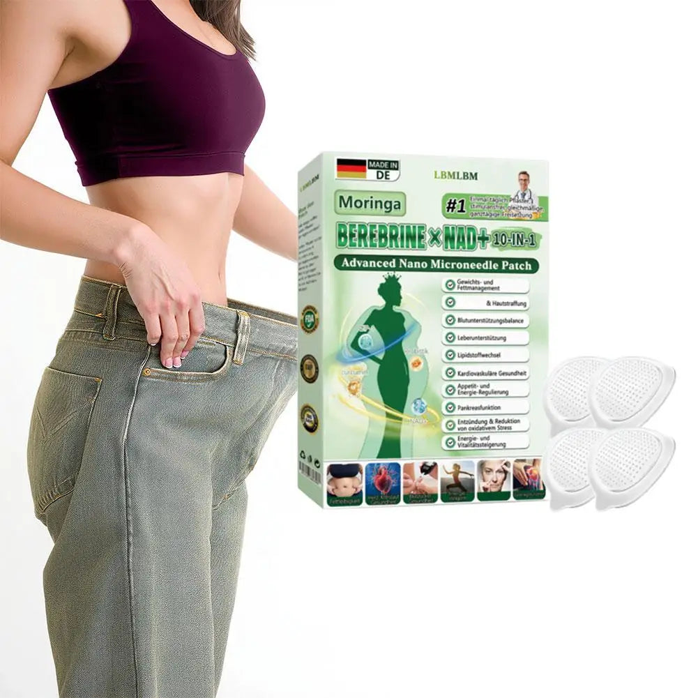 Moringa Microneedle Body Firming Patch – 4pcs Skin Tightening
