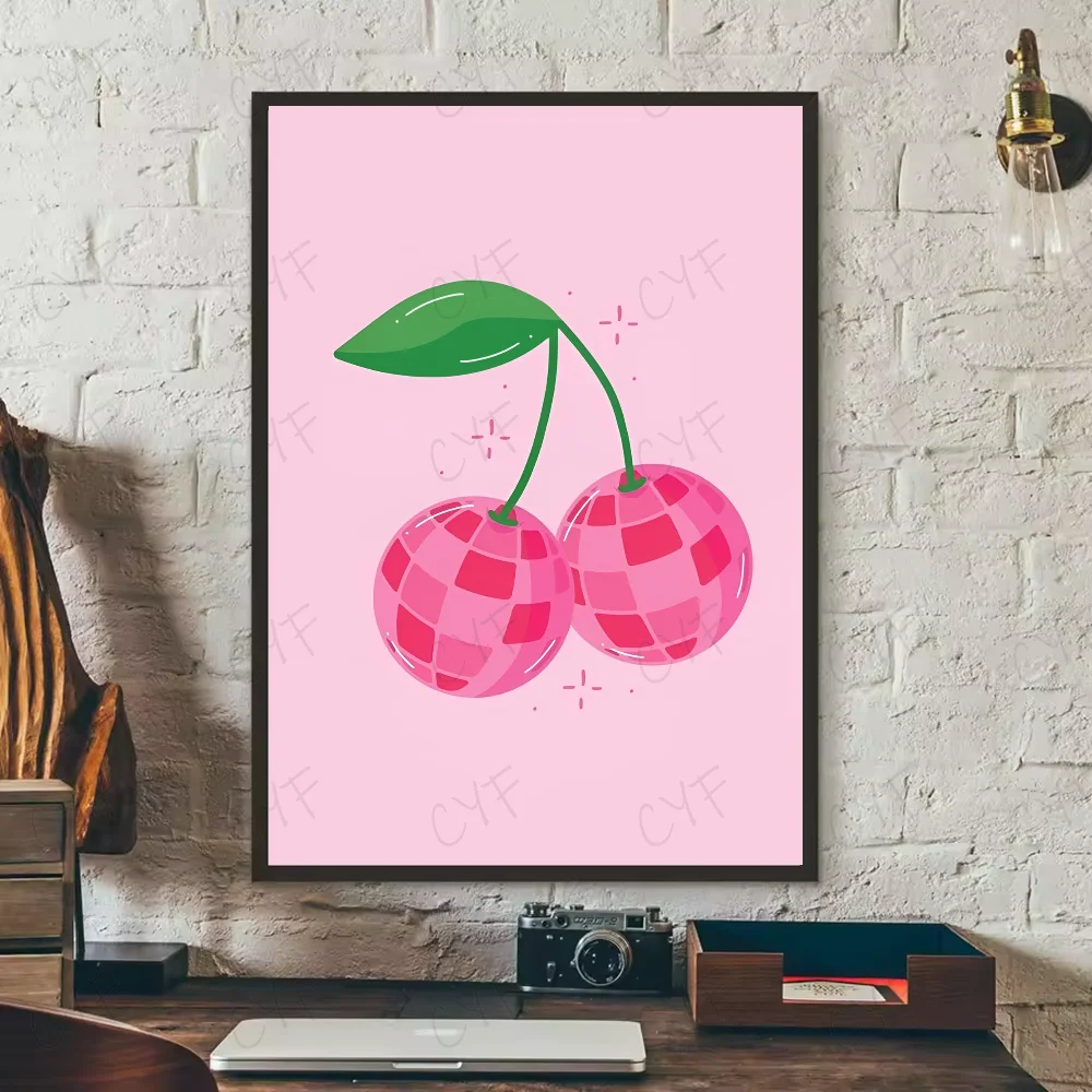 Abstract Pink Matisse Floral Art Poster | Waterproof Wall Décor Art Wall Poster Peaceful Pleasures Health and Wellness z13 15X20cmNoframe
