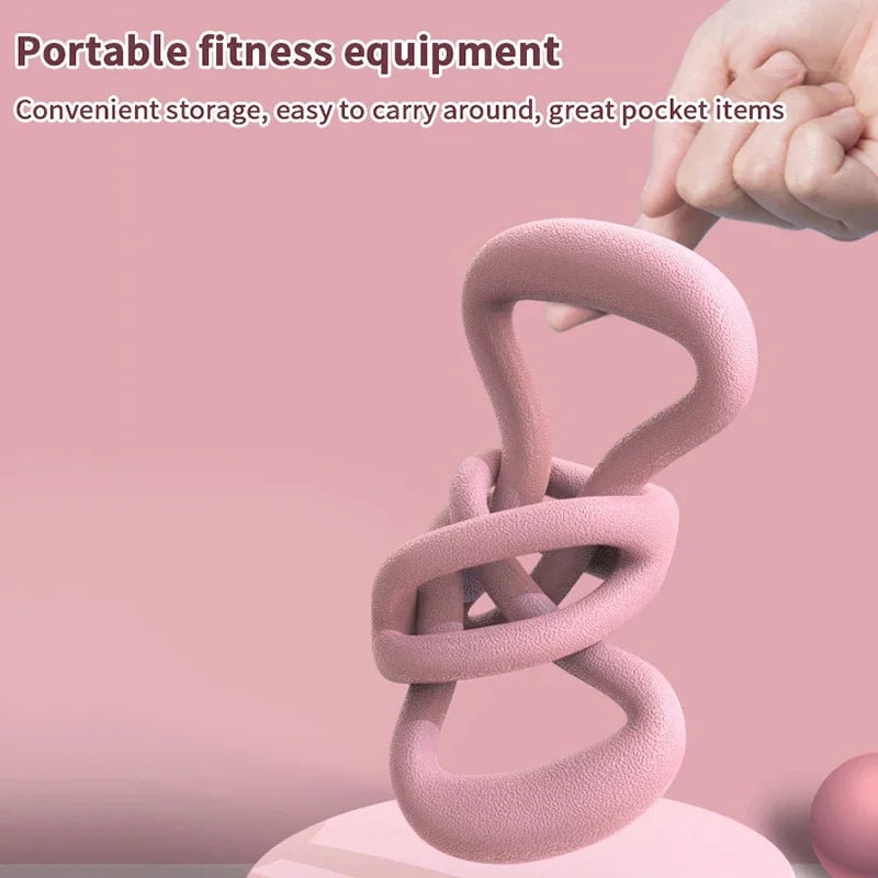 8-Figure Yoga Stretch Strap – Shoulder & Back Flexibility Band