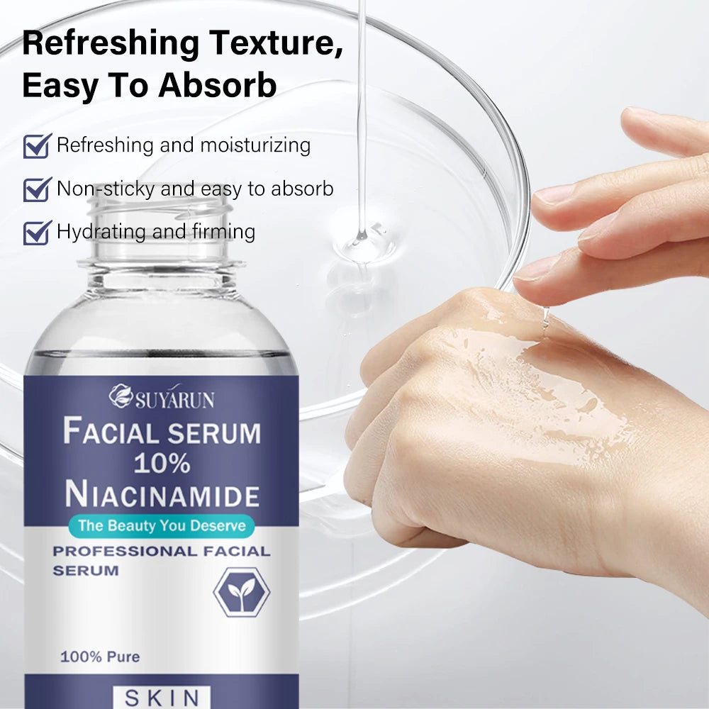 SUYARUN Premium Niacinamide Face Serum - Brightening & Moisturizing, Anti-Aging, Pore Minimizer & Oil Control for All Skin Types Peaceful Pleasures Health and Wellness