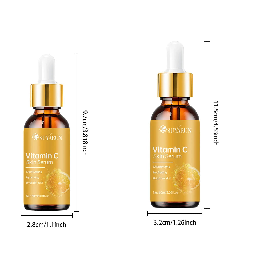 SUYARUN Vitamin C Facial Essence Hyaluronic Acid Whitening Essence Moisturizes Dry skin, firming Skin Essence Facial Skin Care Peaceful Pleasures Health and Wellness