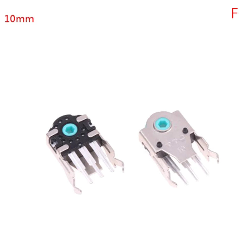 TTC Mouse Scroll Wheel Encoder 5–13mm Green Core | 2-Pack Mouse Encoder Peaceful Pleasures Health and Wellness 10mm