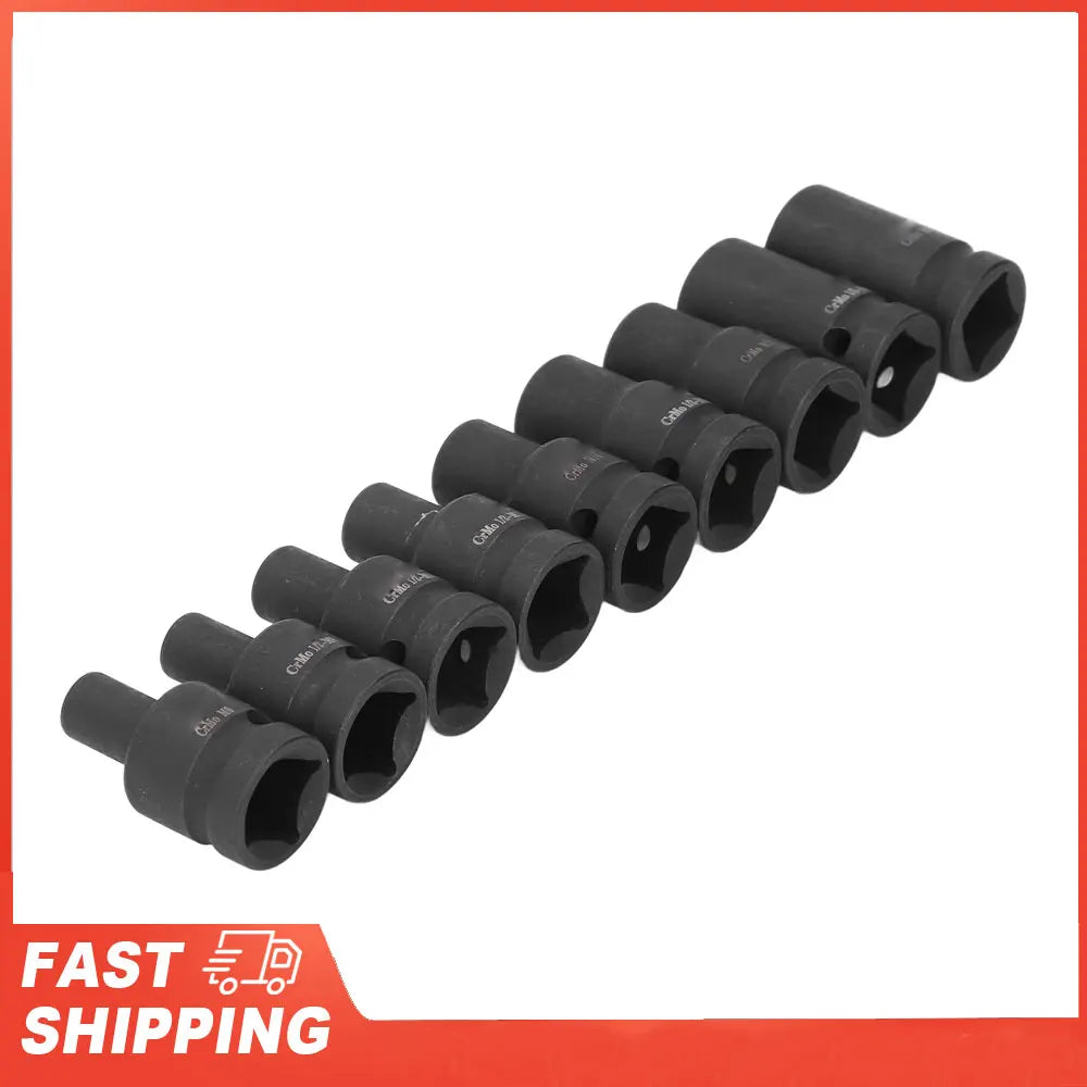 9 Tap Sockets Cr Molybdenum Steel 1 Drive Square Socket Electric