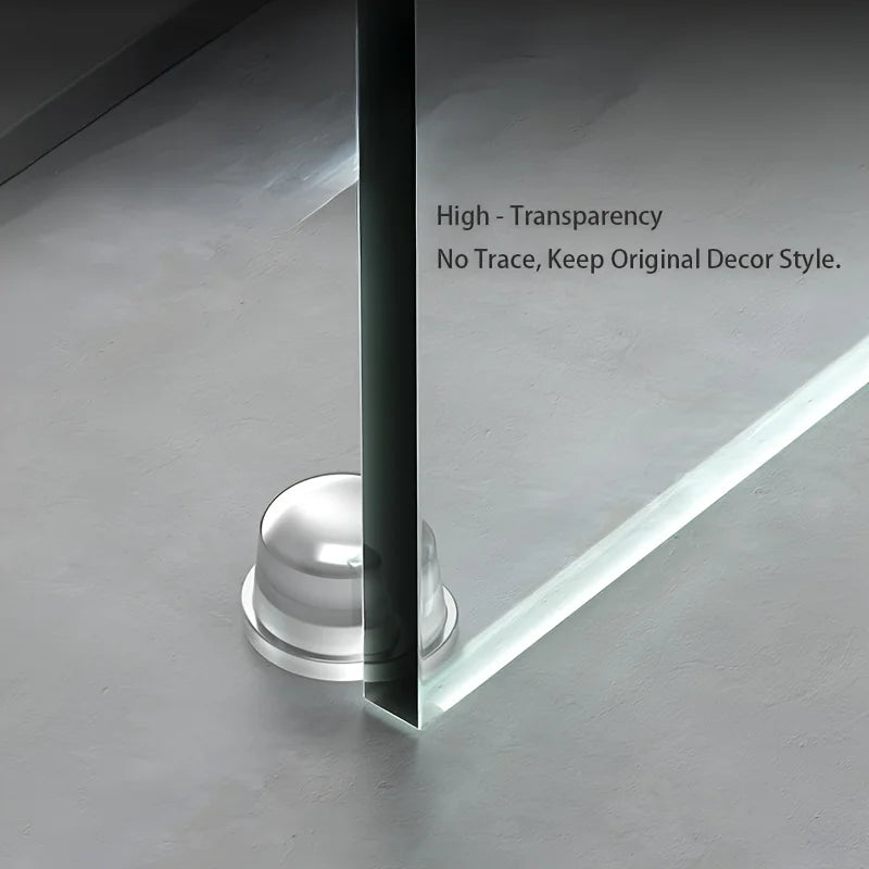 Nail Transparent Door Stopper Strong Adhesive Tear Off Elasticity