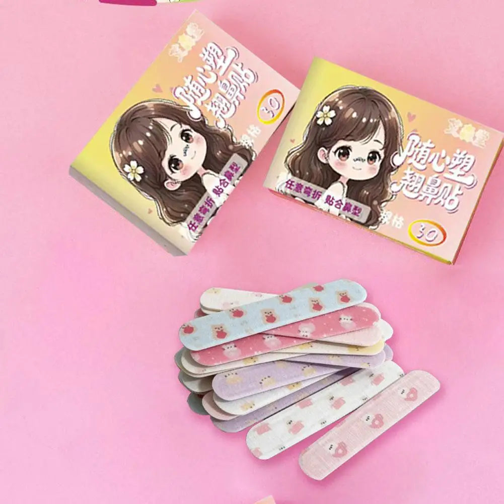 Self-Adhesive Nose Shaping Strips – Memory Foam Nose Corrector Peaceful Pleasures Health and Wellness
