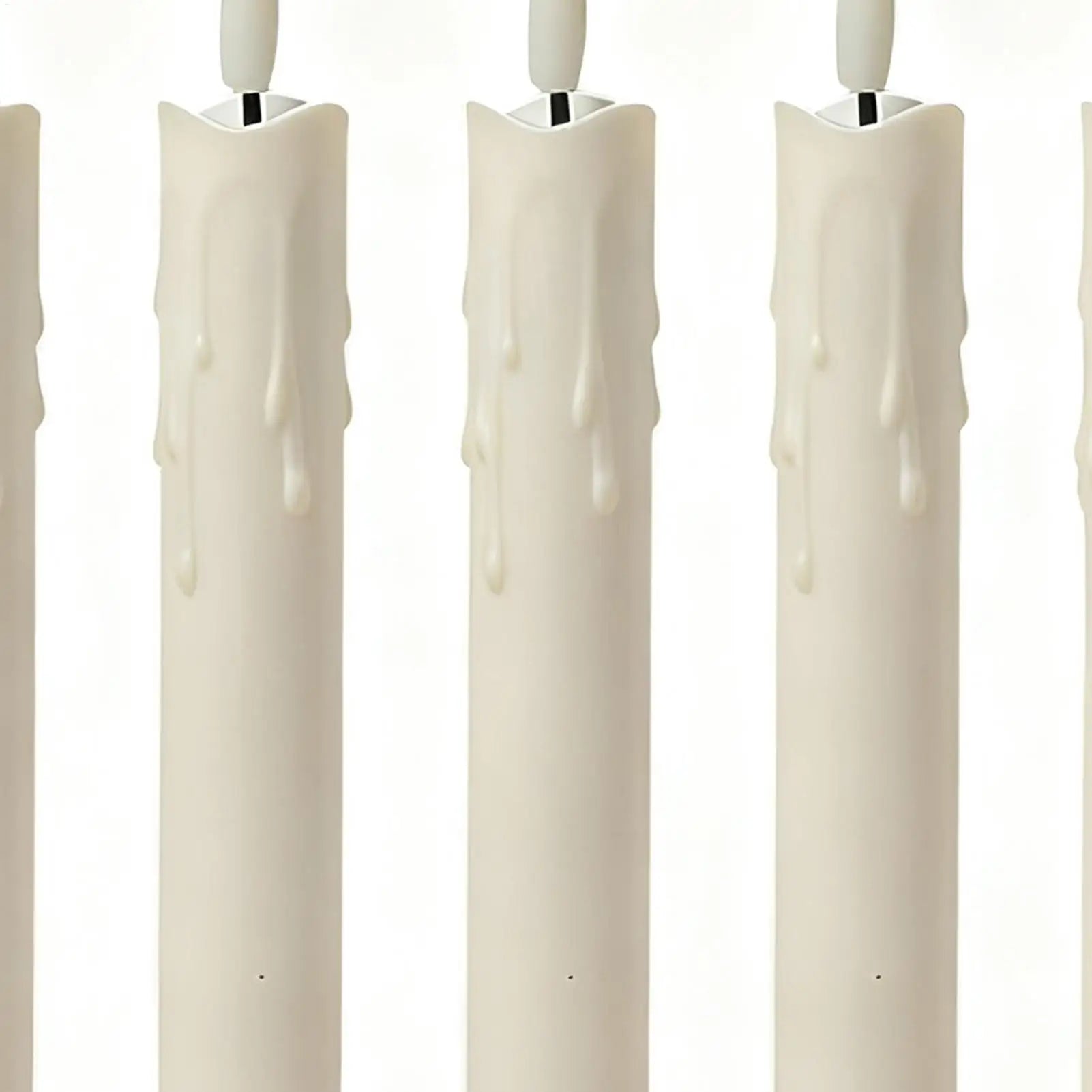 Battery Operated Candles 6 Pieces Christmas Decorations LED Battery Candles Flickering Christmas Decor For Indoor Outdoor Table Peaceful Pleasures Health and Wellness