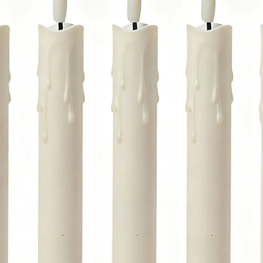 Battery Operated Candles 6 Pieces Christmas Decorations LED Battery Candles Flickering Christmas Decor For Indoor Outdoor Table Peaceful Pleasures Health and Wellness