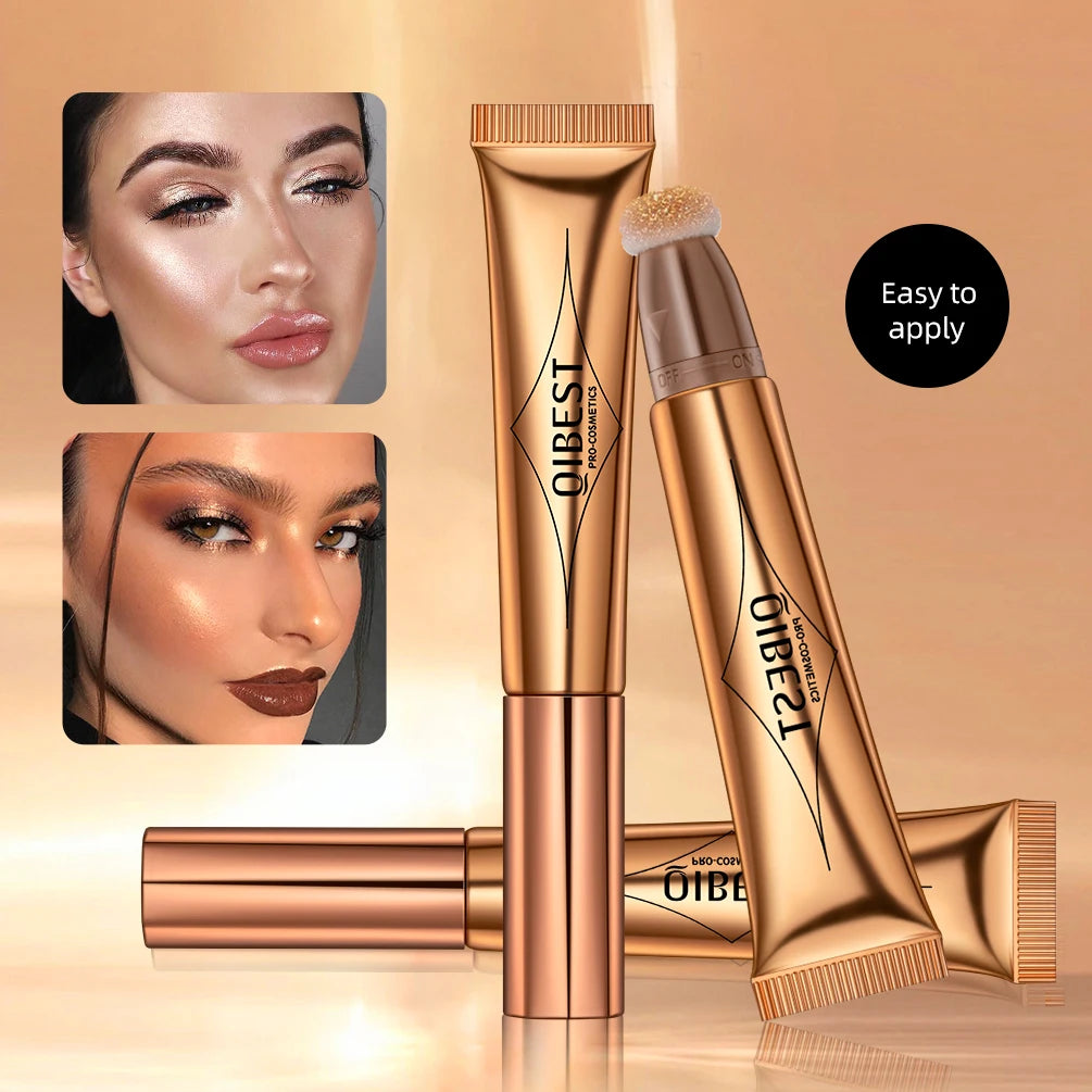 3 Colors 3D Face Brighten Highlighter Bar Cosmetic Face Contour Bronzer Shimmer Highlighter Stick Concealer Cream Makeup tool Peaceful Pleasures Health and Wellness