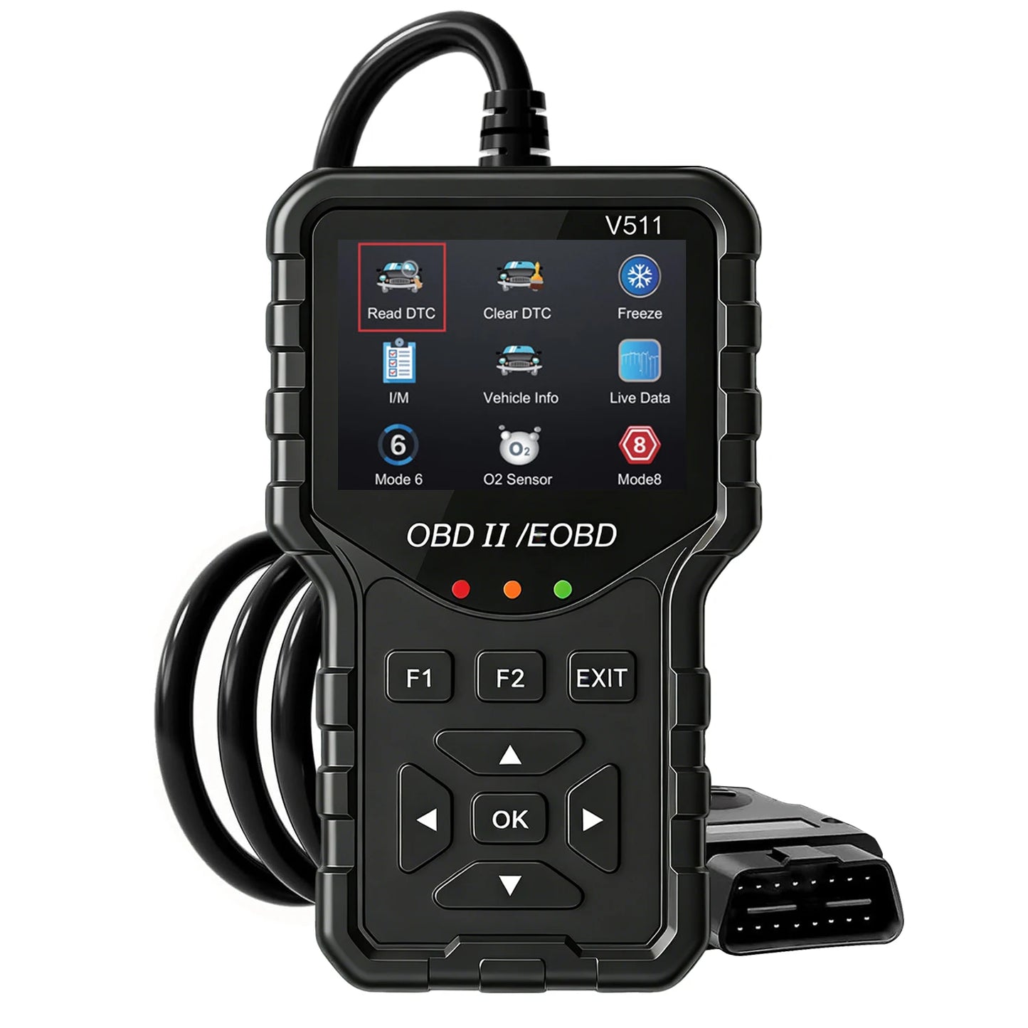 V511 OBD2 Scanner & Battery Tester – Car Diagnostic Tool